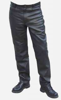 Jeans Style Leather Pants (Cowhide)