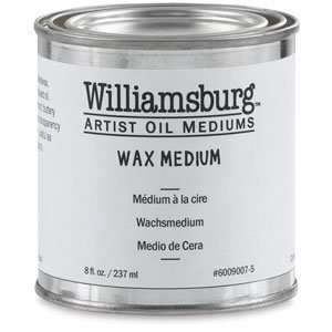  Williamsburg Artist Oil Mediums   8 oz, Wax Medium Arts 