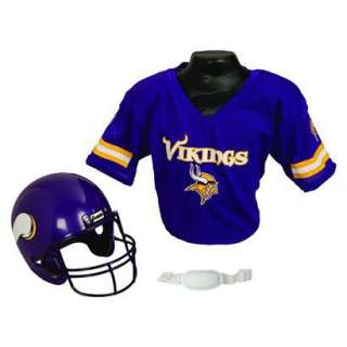Franklin Sports NFL Vikings Helmet/Jersey Set.Opens in a new window