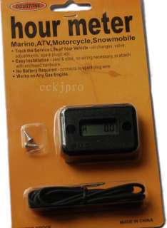   rand new inductive hour meter for marine atv motorcycle dirt ski track
