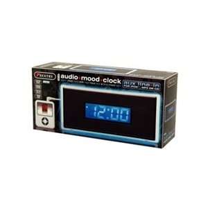  Audio Mood Alarm Clock with Aux Line In