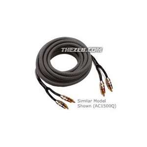  Audiobahn AC300Q 3 2 Channel RCA Interconnect Cable Car 