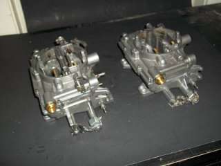 Carter rebuilt carburetors 2 X 4 dual quad set 500s