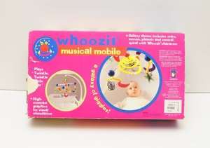 whoozit Musical Mobile Manhatten Baby Crib Toy  