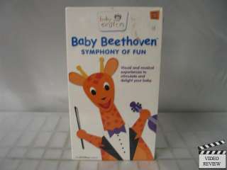 Baby Beethoven   Symphony of Fun VHS NEW Baby Einstein  
