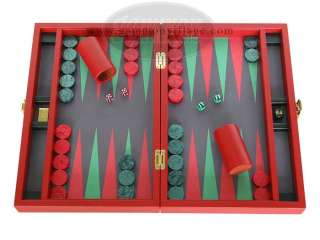 Backgammon Set Dimensions  Open Length 16 1/8in., Open Width 21 1 