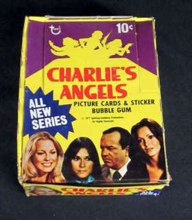 1977 Topps Charlies Angels Series 3 Trading Card Box 36 Packs  