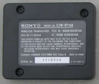   AIR Wireless Transceiver Card EZW RT10A from Sony BDV HZ970W BDV E770W
