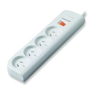 BELKIN ECONOMY 4 WAY OUTLET SURGE PROTECTOR POWER BOARD  