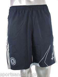 New Chelsea FC Adidas UCL Blue Woven Football Shorts  
