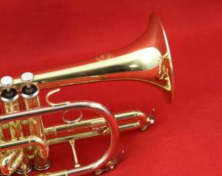 Legacy CT750Y Yamaha Style Cornet w/ Deluxe Case and Mouthpiece, NEW 