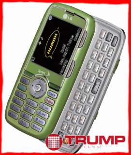 LG LX260 RUMOR Cell Phone SPRINT QWERTY Bluetooth Green   No Contract 