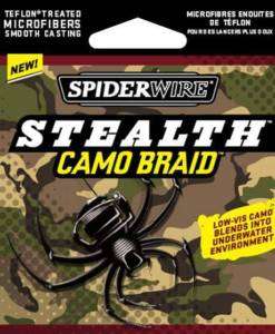 Spiderwire Stealth Camo Braid/Braided Super Fishing Line 10 lb 125 yd 
