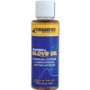  Champro Baseball Glove Oil   4Oz. (Dozen) 4 OZ. BOTTLE 