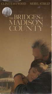 The Bridges of Madison County (VHS, 1995) 085391377238  