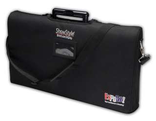 ShowStyle Briefcase Display eliminates the need for panels that 