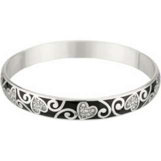 BRIGHTON HEART & SCROLL BANGLE BRACELET NWT JB0022 RTLS $58 