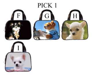 Chihuahua Dog Puppy Puppies F I Leather Handbag Purse #PICK 1  