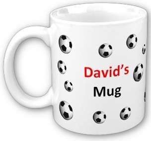 Photo Mugs, Personalised Name Polka Dot Mugs, Graffiti Mugs, Check 