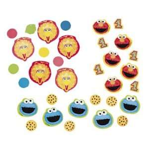 Sesame Street™ 1st Birthday Confetti   Party Decorations 