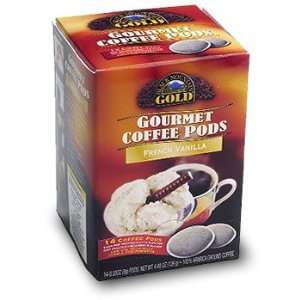 Black Mountain Gold Gourmet Coffee Pods   French Vanilla   14 Ct 