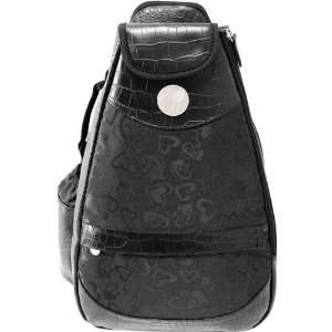   Jet Wildlife Safari Small Sling Tennis Bag (Black)