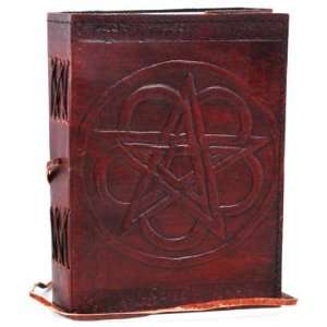  Pentagram Leather Blank Book 