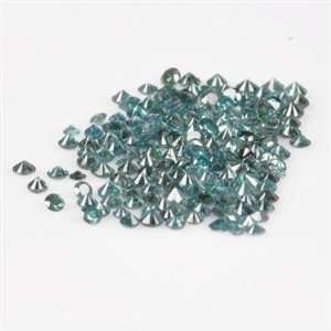 Natural 4.18 Ct Jewelry Setting dazzling RBC Blue Loose Diamond 