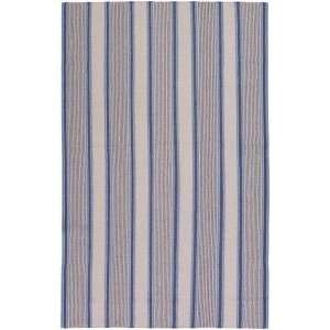  Surya Farmhouse Stripes Navy Blue Rug