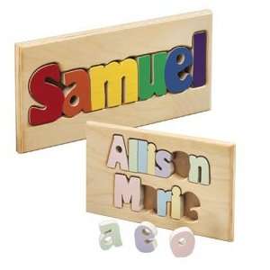  Single Name Board Puzzle 7 12 Letters Toys & Games