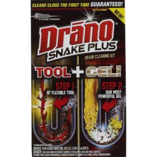 Drano Snake Plus Drain Cleaning Kit 16 ozOpens in a new window