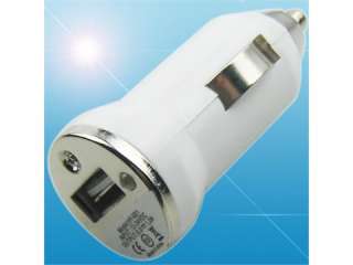 Universal Mini Car Charger Iphone 3G/3GS/4G White 9193  