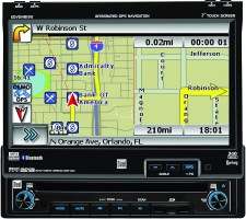 DUAL XDVDN8190N CAR 7 CD/DVD PLAYER GPS NAV RECEIVER  