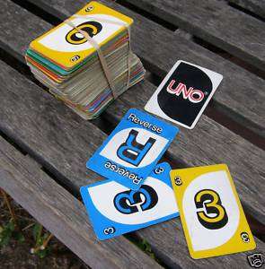 RARE 304 VINTAGE 1970S OR EARLIER UNO PLAYING CARDS  