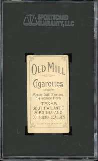   southern league card sgc 40 vg condition small crease see scan for