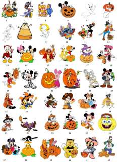 Halloween Cartoon Disney Return Address Labels Favor  
