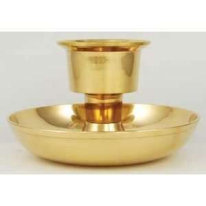  Brass Taper and Pillar Candle Holder 