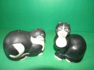 Sakura CAT Figural Salt and Pepper Shakers Feline Nice  