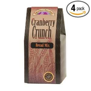 Leonard Mountain Cranberry Crunch Bread Mix, 18 Ounce Boxes (Pack of 4 