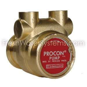  Procon Pump NSF Brass w/ .188 Double Flat Drive 50 GPH 3 