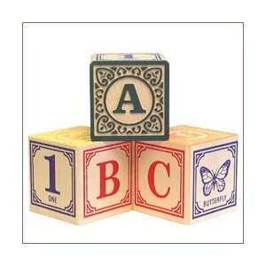  English Wooden Alphabet Blocks Toys & Games