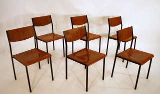 60s chairs chaises a. 60 steel frame bentwood MINT C.  