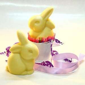 Creek House Solid Easter Bunny White Chocolate  Grocery 