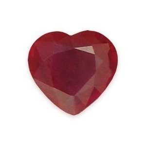   93cts Natural Genuine Loose Ruby Heart Gemstone 