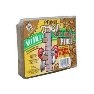  C&S Peanut Delight No Melt Suet Dough Plug Patio, Lawn 