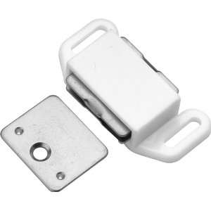   Hickory Hardware P110 W White Cabinet Door Catches