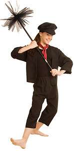 Victorian/Edwardian/Mary Poppins CHIMNEY SWEEP fancy dress outfit all 