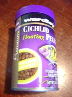 Wardley Cichlid Floating Pellets Fish Food 2.5 oz  