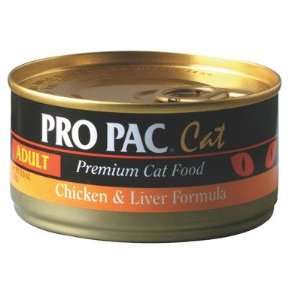  Pro Pac Adult Canned Cat Food Chicken   Part # 70921 Pet 