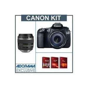  Canon EOS 60D Digital SLR Camera / Lens Kit, Black with EF 